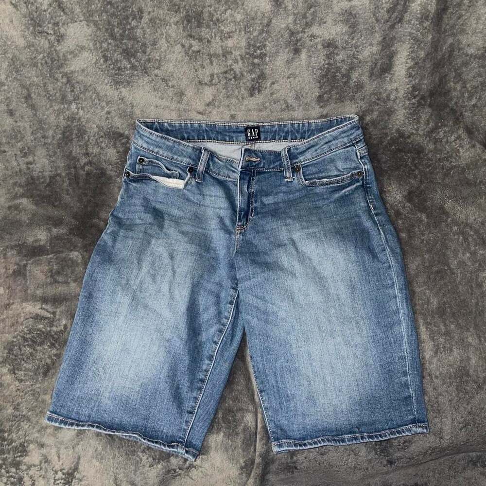 Gap Denim Mid-Rise Jean Shorts
